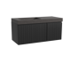 Storke Ribs meuble salle de bains avec lavabo Scuro High