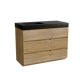 Storke Edge Badmöbel Set mit Scuro High Waschtisch