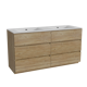 Storke Edge meuble salle de bains avec plan vasque Diva