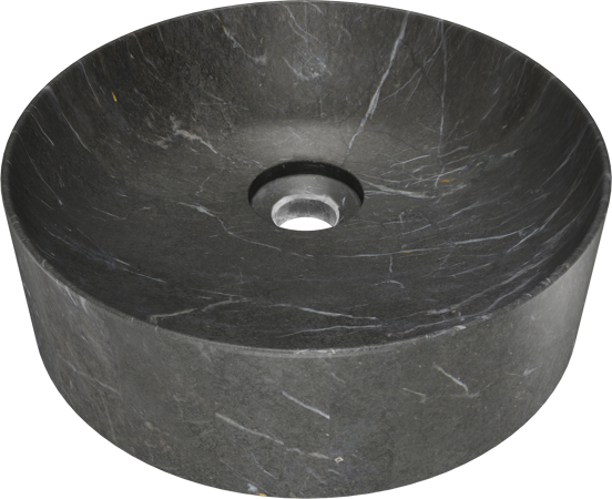 Balmani Fato waskom Pietra Grey marmer rond Ø 37,5 cm