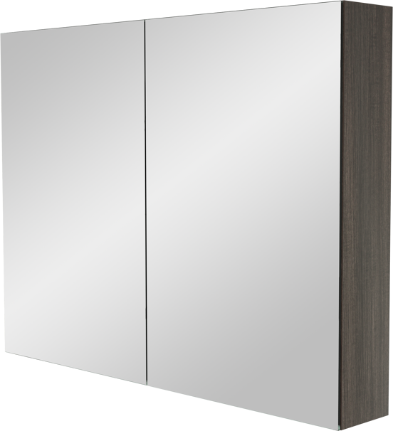 Storke Reflecta armoire de toilette 100 x 75 cm chêne noir brut