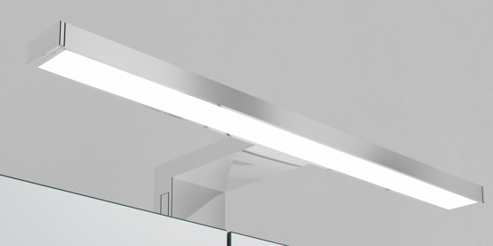 Luca Varess Delos LED luminaire 30 cm chrome
