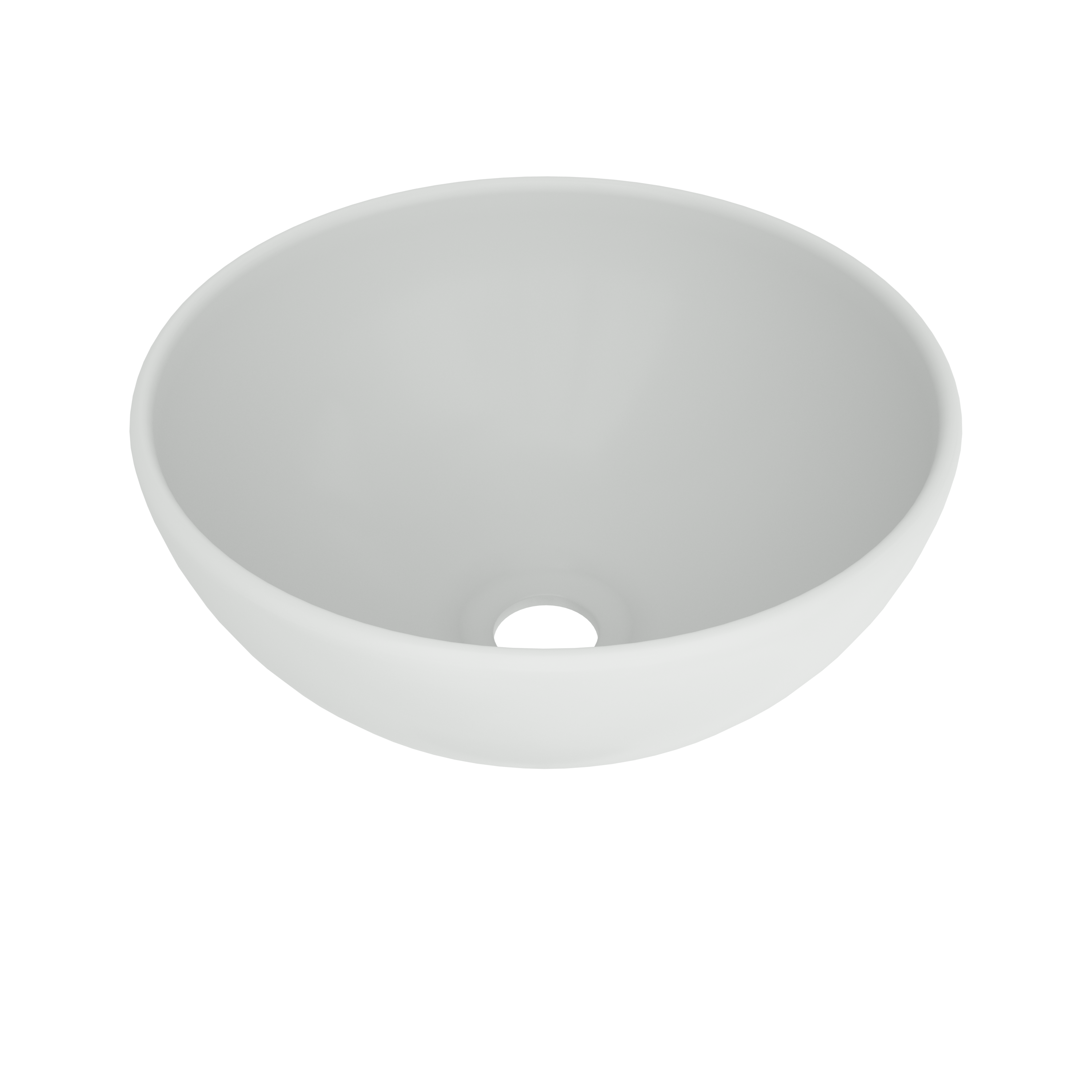 Linie Lavo waskom mat witte porselein rond Ø 32 cm