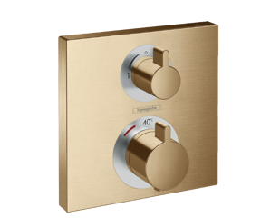 Hansgrohe Ecostat Square Unterputz-Duschthermostat Brushed Bronze