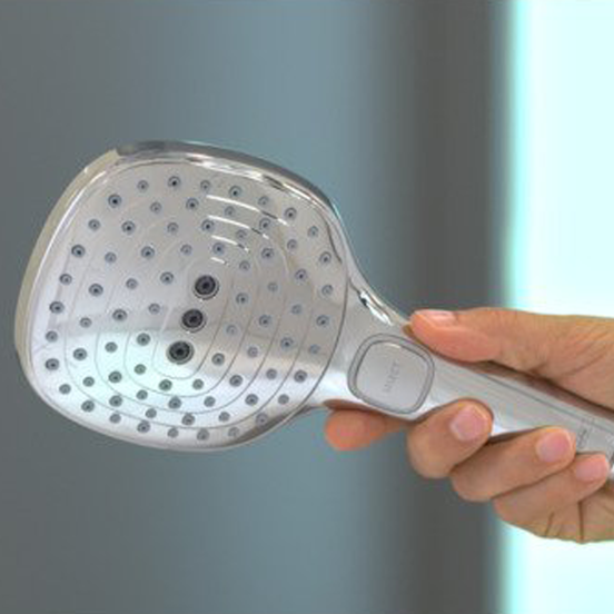 Hansgrohe Raindance Select E 120 handdouche 3 straalsoorten glanzend chroom