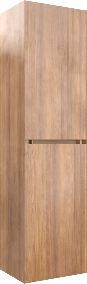 Balmani Mitra Badhochschrank: Hängend, Teak, 45 x 35 x 169 cm