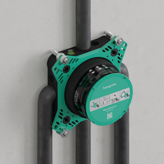 Hansgrohe Ibox Universal 2 inbouwelement voor afbouwset inbouwdouchekraan