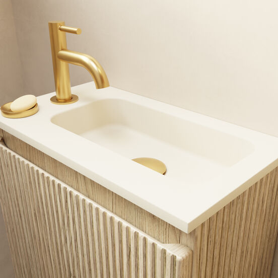Blaufoss Multa robinet de lave-mains Brushed Gold