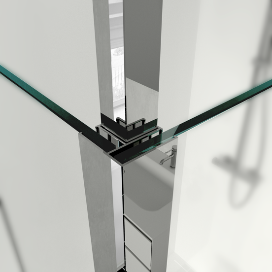 Balmani Modular Deckenhalterung, 200 cm, Chrom