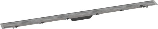 Hansgrohe RainDrain Rock caniveau de douche découpable 120cm RSV Look