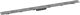 Hansgrohe RainDrain Rock douchegoot afwerkset