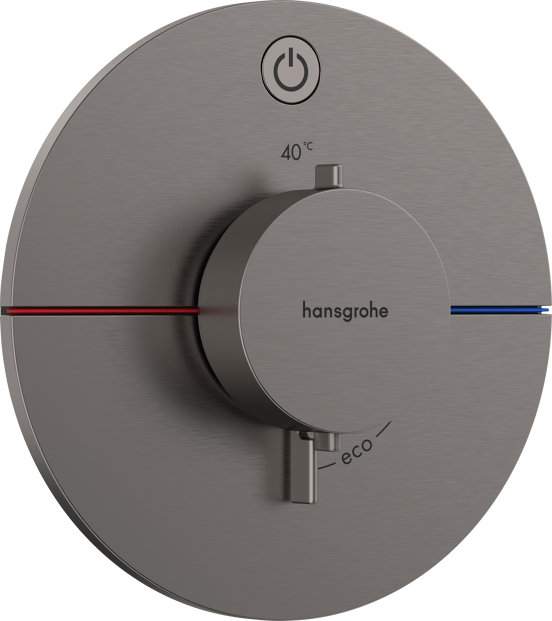 Hansgrohe Showerselect Comfort S Unterputz-Duschthermostat Brushed Black Chrome