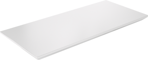 Storke Edge étagère murale blanc brillant 40 x 16 cm