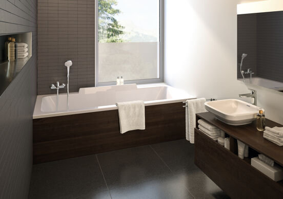 Hansgrohe Logis standard robinet baignoire mitigeur chrome brillant