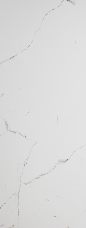 Luca Varess Artdeco  duschrückwand  120 x 90 x 244 cm Aluminium Komposit Calacatta matt