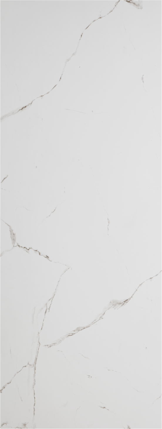 Luca Varess Artdeco revêtement mural de douche 120 x 90 x 244 cm aluminium composite calacatta mat