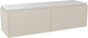 Balmani Eclips meuble salle de bains avec tablette pour vasques Eclips