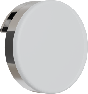 Storke Globe LED luminaire 7,5 cm chrome