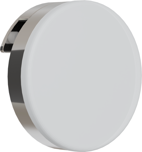 Storke Globe LED luminaire 7,5 cm chrome