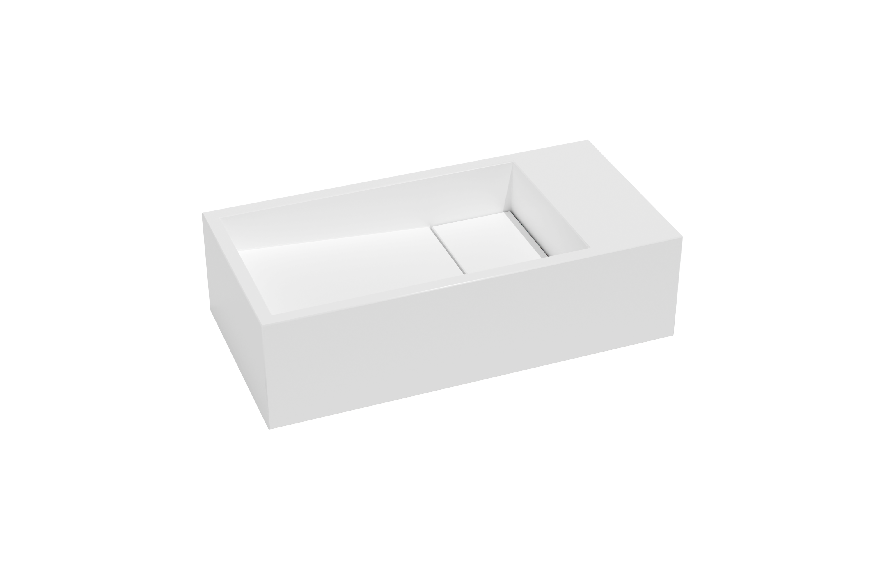 Balmani Mood fonteintje 36 x 18 cm matte Solid Surface