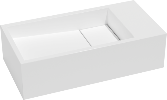 Balmani Mood fonteintje 36 x 18 cm matte Solid Surface