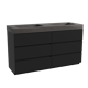 Storke Edge meuble salle de bains avec plan vasque Scuro High