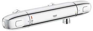 Grohe Grohtherm 1000 thermostatische douchekraan glanzend chroom 12cm hartafstand