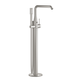 Grohe Essence robinet de bain îlot avec douchette Supersteel