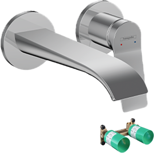 Hansgrohe Vivenis Robinet de lavabo à encastrer chrome incl élément intégré