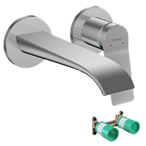 Hansgrohe Vivenis Robinet de lavabo à encastrer chrome incl élément intégré