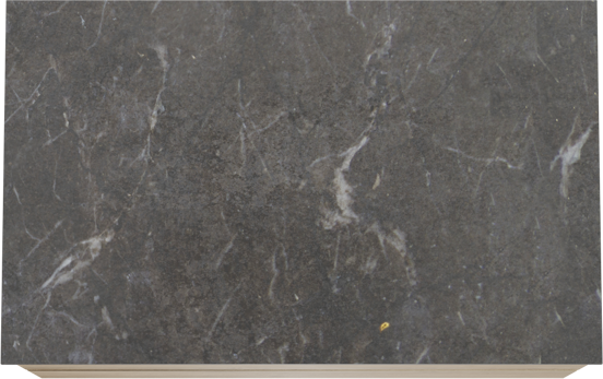 Balmani Mitra meuble salle de bains suspendu 90 x 55 cm chêne brut avec Stretto tablette simple en marbre pietra grey