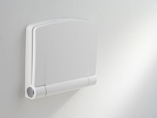 Luca Varess Comfort douchestoel wit 38x32cm