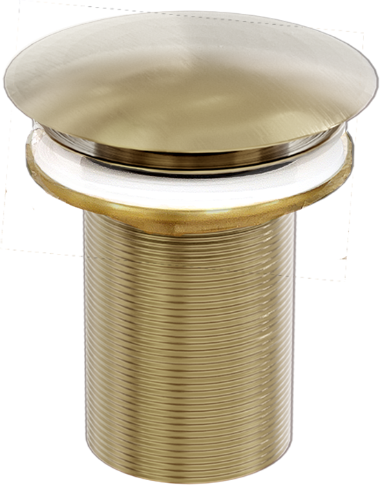 Balmani Accia waskom Brushed Champagne Gold roestvrij staal rond Ø 36 cm