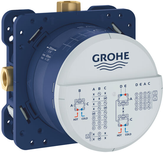 Grohe Rapido Smartbox Universal-Unterputz-Einbauelement für Unterputz-Dusch-Armatur