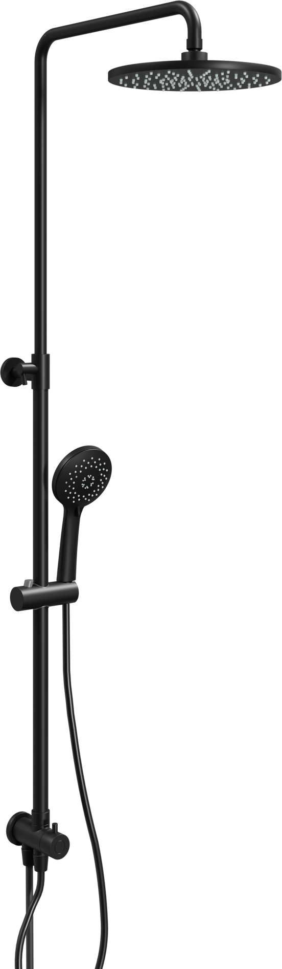 Blaufoss Bodan 250 kit de douche noir mat
