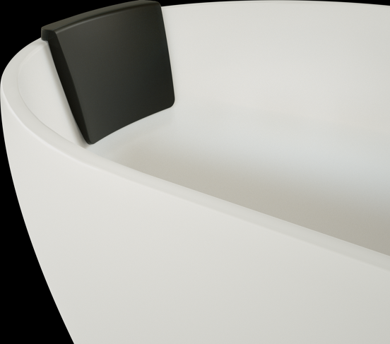 Balmani Sognaro coussin de bain noir mat