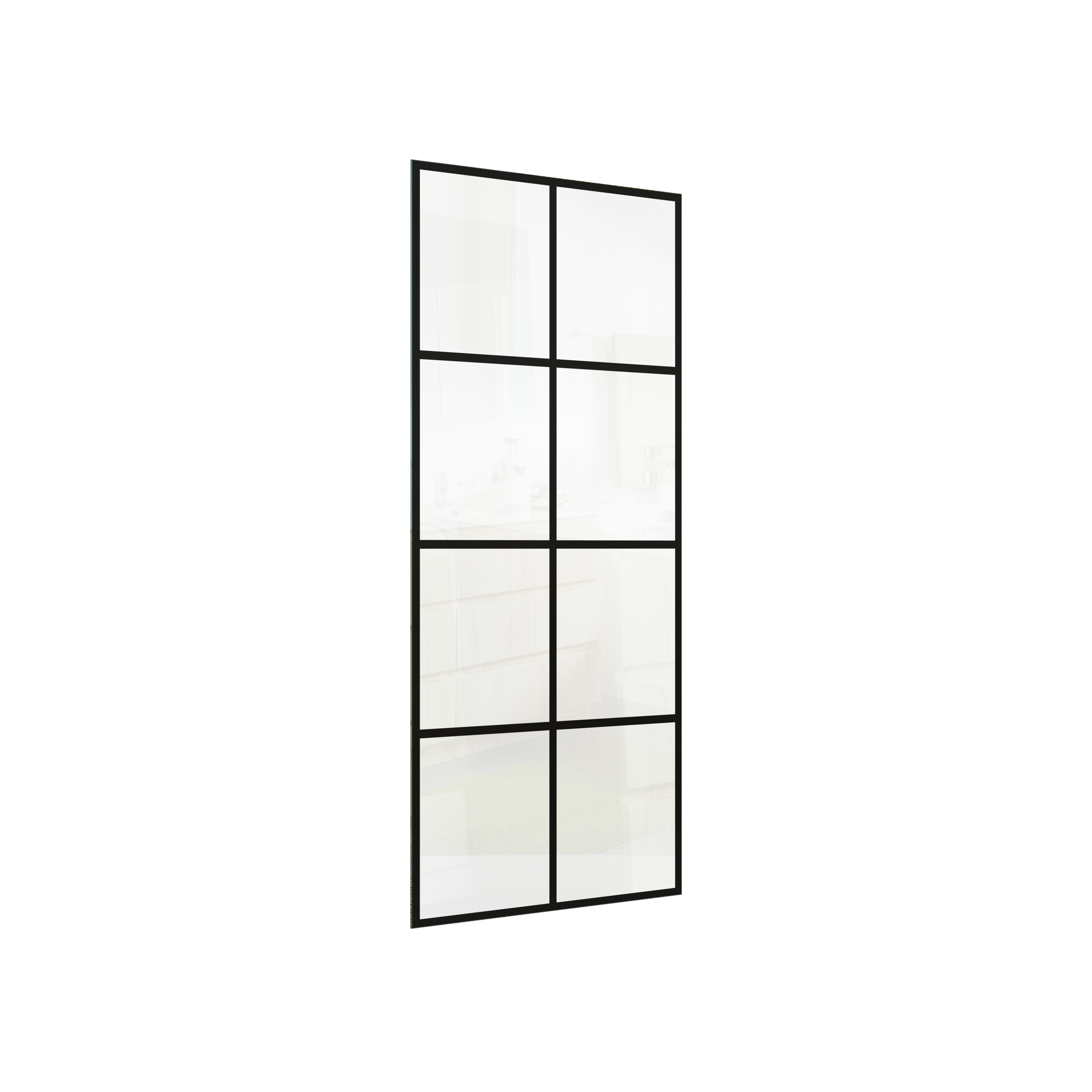 Linie Walk-In douchewand Square 85 x 200 cm