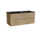 Storke Edge meuble salle de bains avec plan vasque Scuro