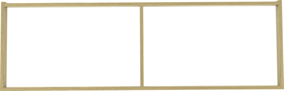 Balmani Lucida sokkel voor wastafelonderkast verweerd eiken 150 x 55 cm