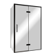 Balmani Senses Design douche en coin avec porte pivotante