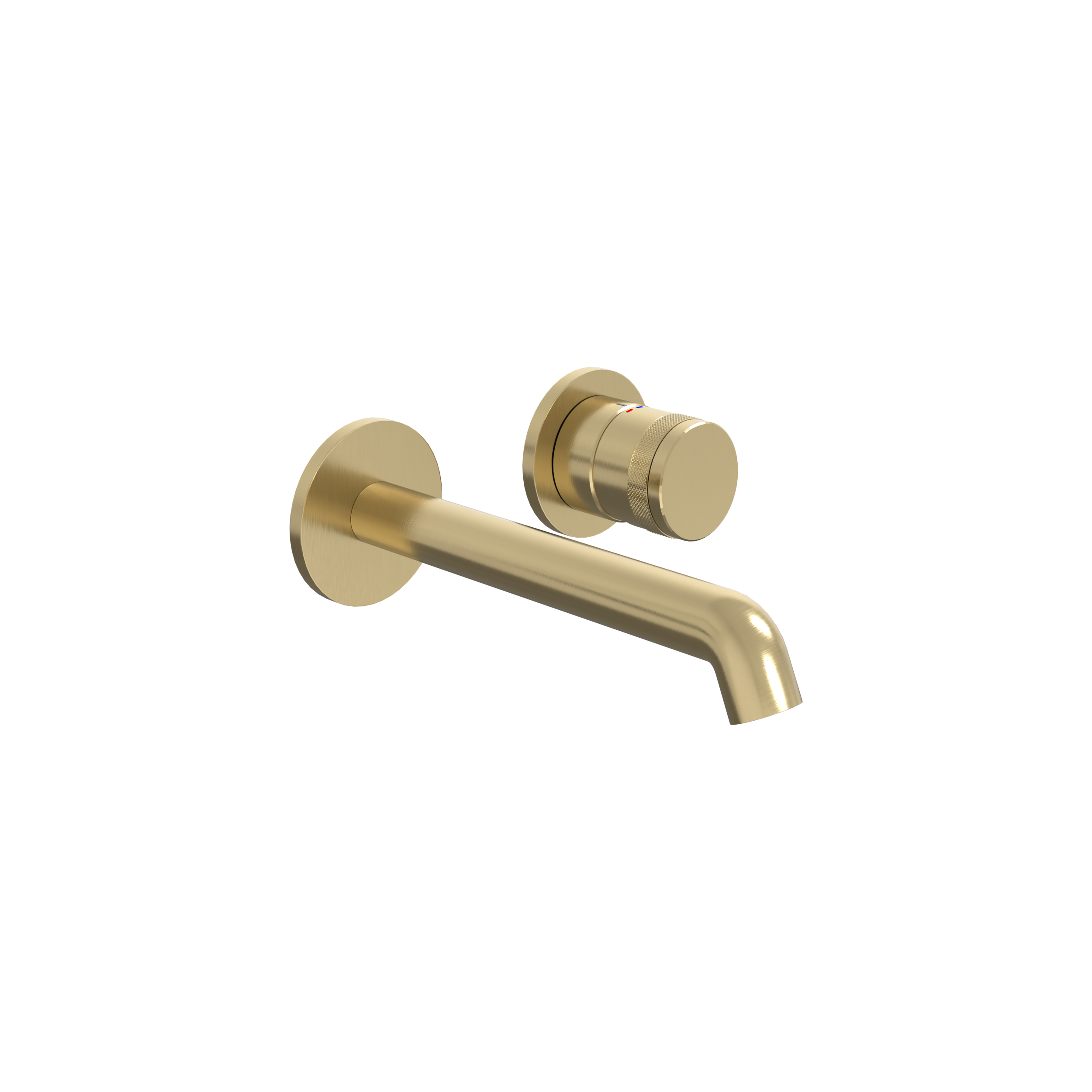 Blaufoss Pavilion inbouw wastafelkraan Brushed Gold