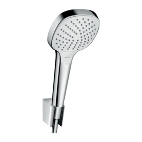Hansgrohe Croma Select E 110 Handbrause-Set: 3jet, Chrom glänzend