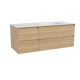 Balmani Mitra badkamermeubel met Tablo Oval Wastafel
