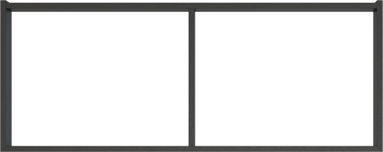 Balmani Lucida socle pour meuble sous-vasque chêne noir 120 x 55 cm