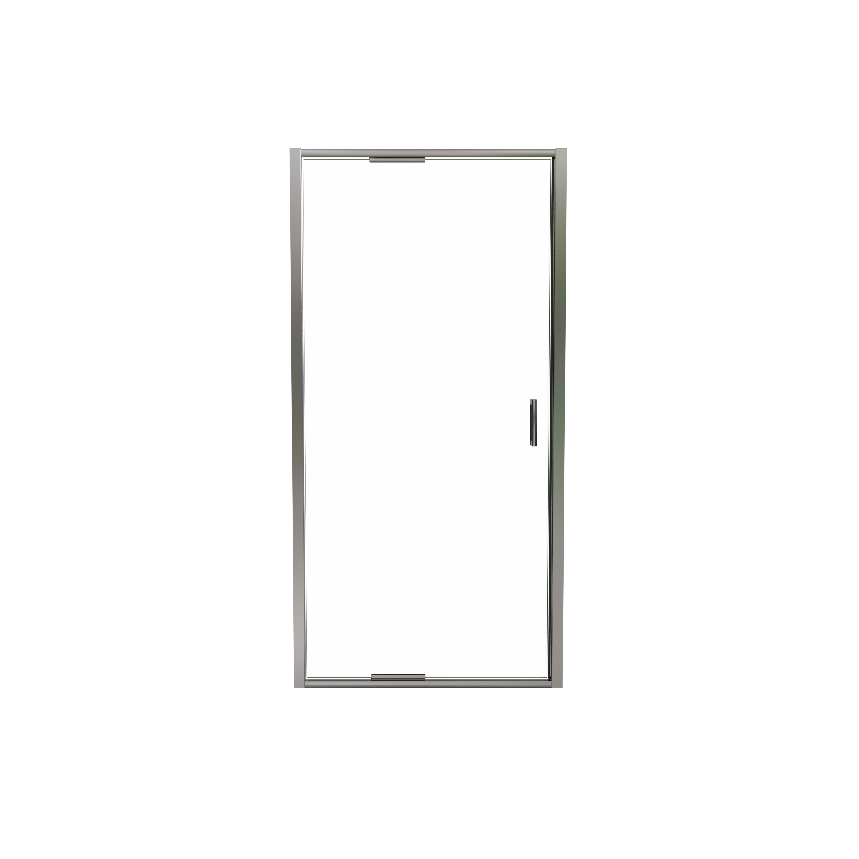 Luca Varess Vidor In douche draaideur 100 cm x 190 cm Helder glas glanzend chroom profiel