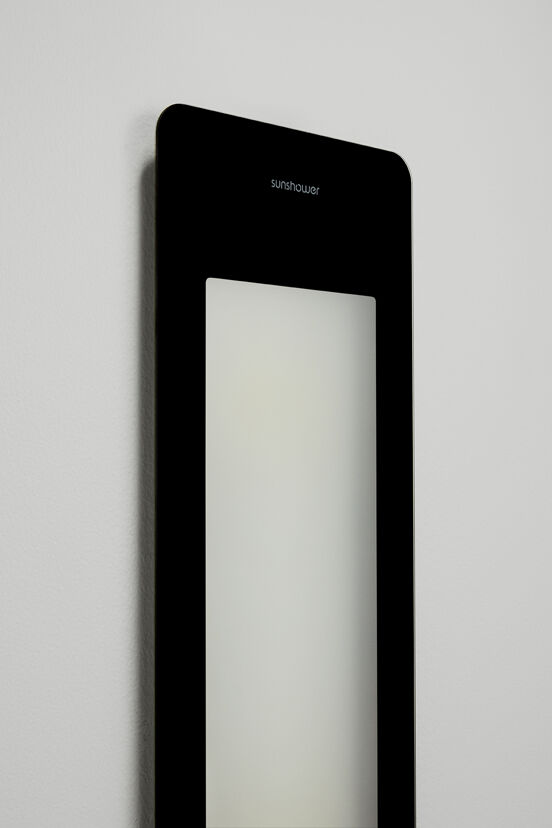 Sunshower One L Infrarood Inbouw black