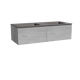 Storke Edge meuble salle de bains avec plan vasque Scuro