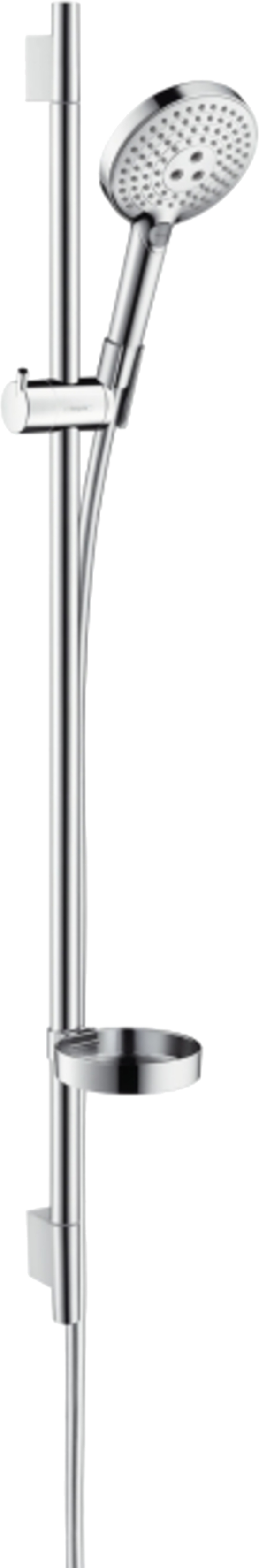Hansgrohe Raindance Select S 120 barre de douche 101 cm avec douchette 12 cm 3 fonctions chrome brillant