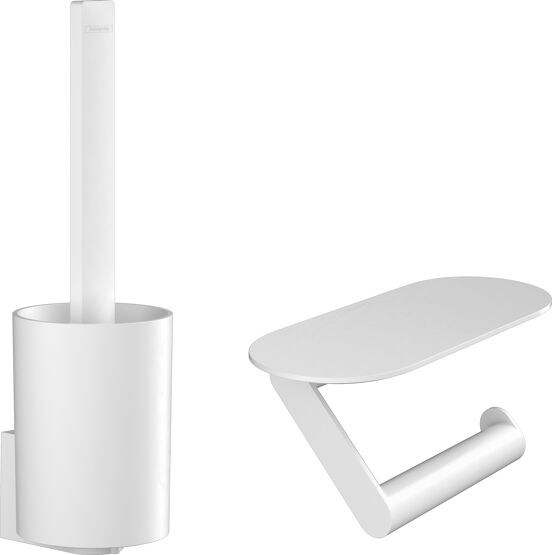 Hansgrohe WallStoris WC-Accessoires-Set weiß matt