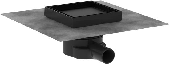 Hansgrohe RainDrain Point Punktablauf 15cm Schwarz matt